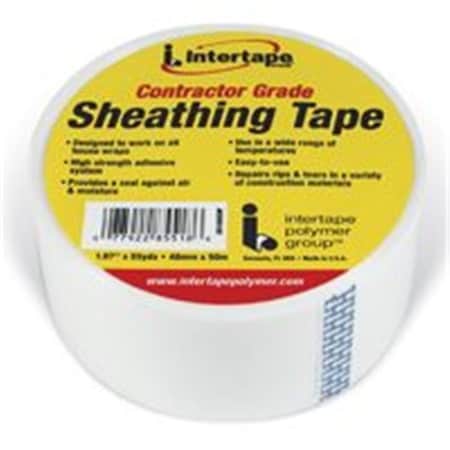 Intertape Intertape Polymer 5518USW 1.89 In. x 55 Yd White Sheathing Tape 4667994